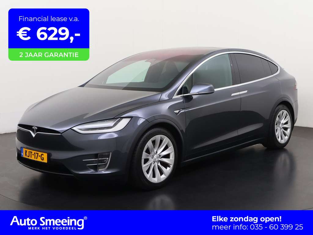 Tesla Model X Long Range 7 Persoons | Trekhaak | Zondag Open!