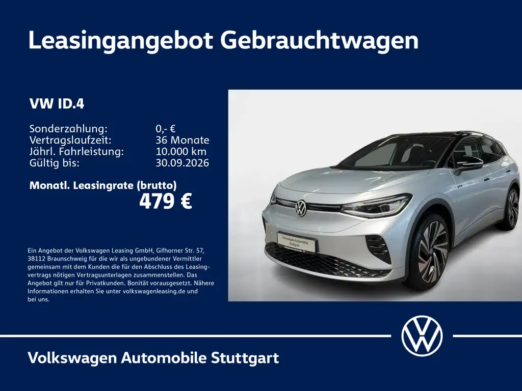Volkswagen ID.4 GTX Navi Kamera Stdhzg ACC LED SHZ
