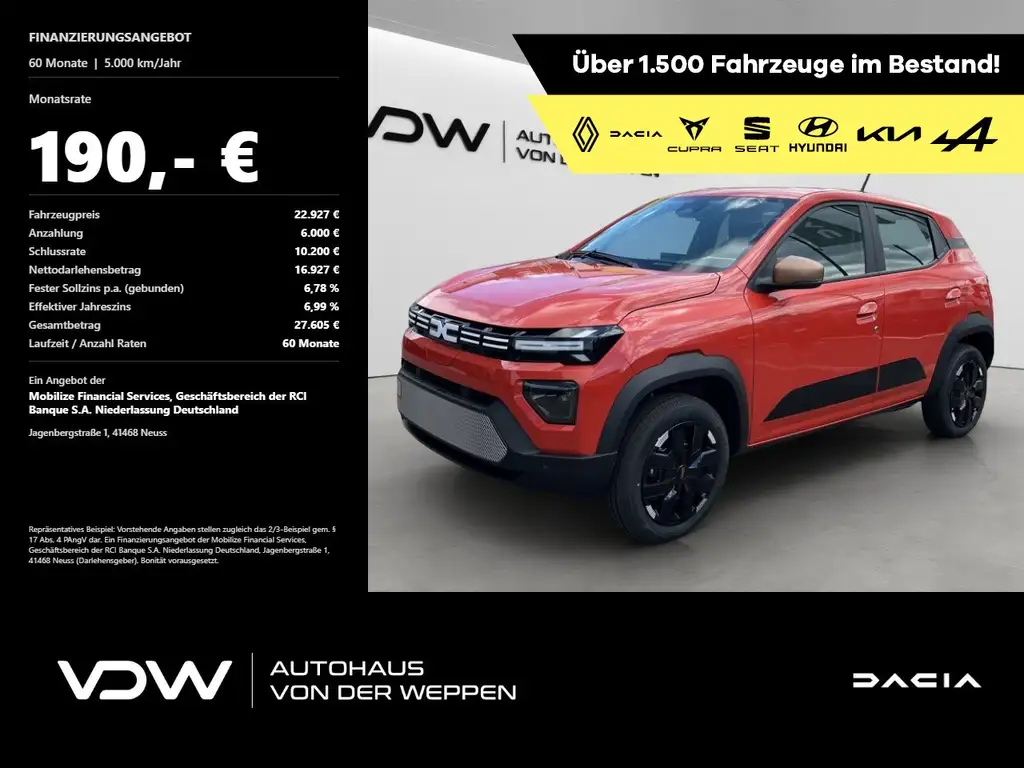 Dacia Spring Extreme Electric 100