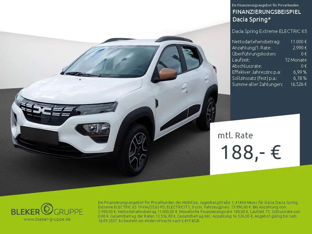 Dacia Spring Dacia Spring Extreme ELECTRIC 65