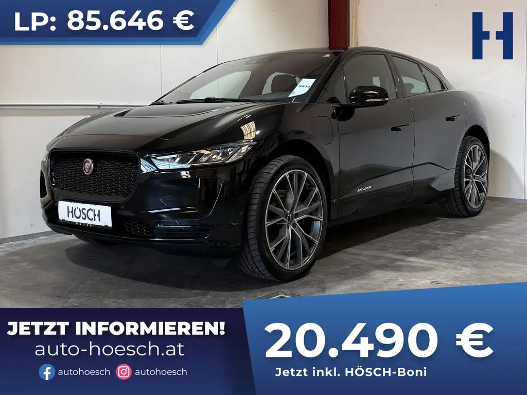 Jaguar I-Pace EV400 AWD S 8-fach PANO 22er LEDER BLACK MERIDIAN