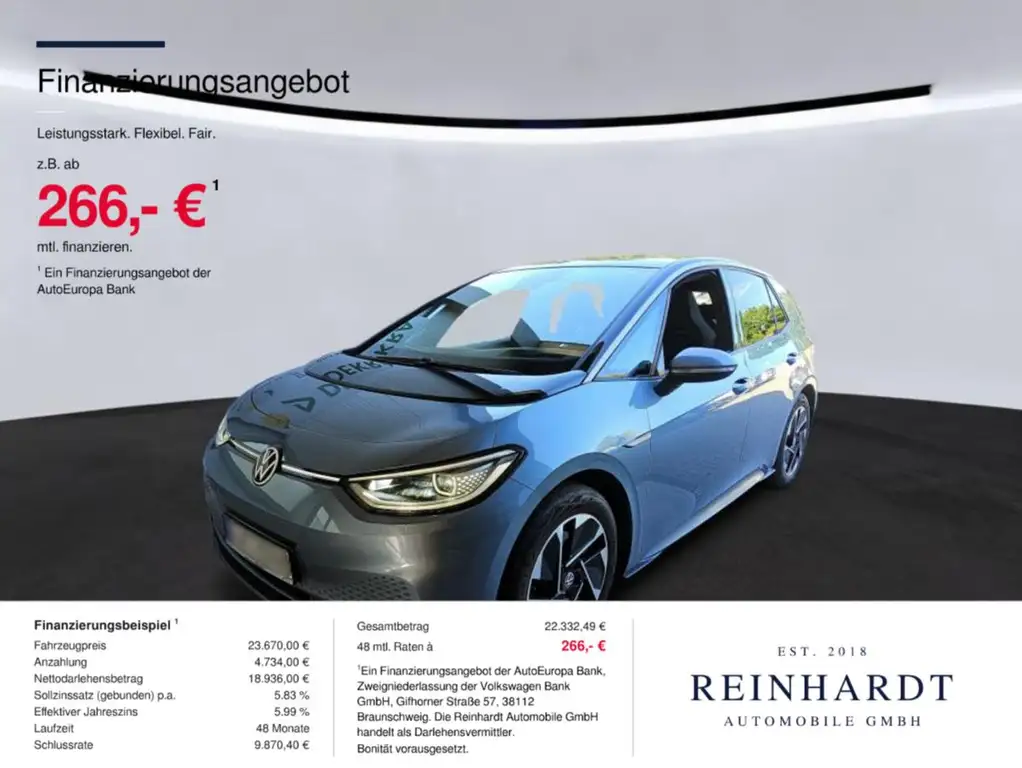 Volkswagen ID.3 PRO PERFORMANCE MAX ACC/HuD/PANO/WÄRMEPUMPE